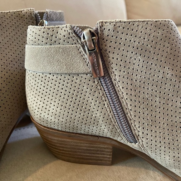 Vince Camuto Suede Booties With Buckle Size 6 - Picture 4 of 8
